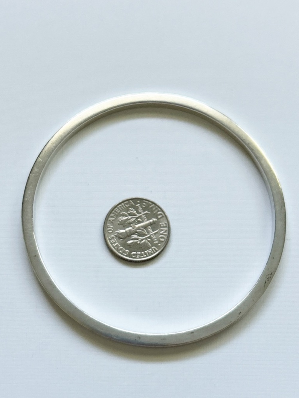 Vintage Michael Aram Classic Sterling Silver Bangle Bracelet - Picture 6 of 7